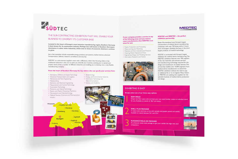 Südtec prospectus inside pages