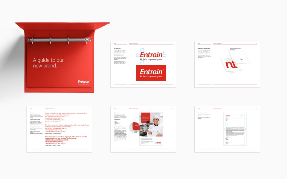 Entrain brand guidelines