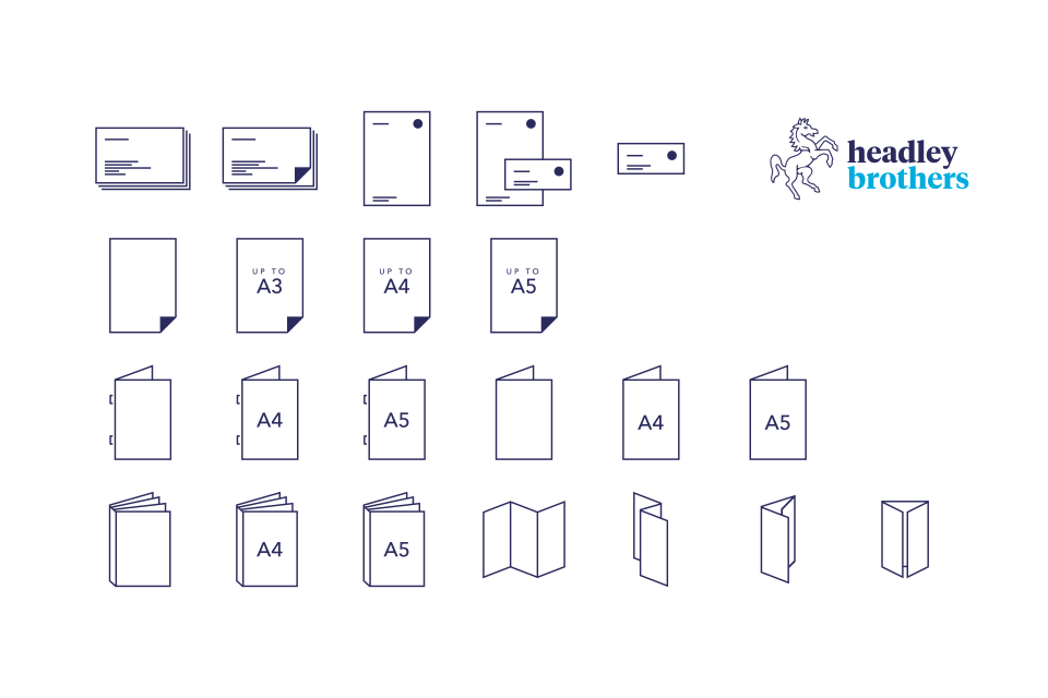 Headley Brothers print product icons