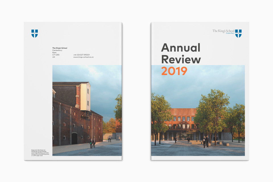 King's School Canterbury Annual Review 2019 front and back cover