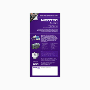 Medtec Europe invitation card