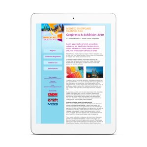 Medtec Southeast Asia email campaign template