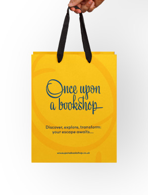 Once Upon A Bookshop promotional bag