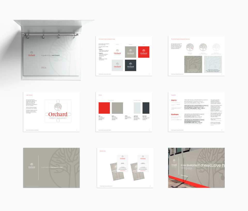 Orchard Property Development brand guidelines