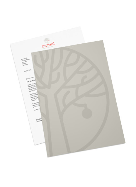 Orchard Property Development A4 letterheads