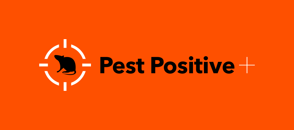Pest Positive logo (negative version)