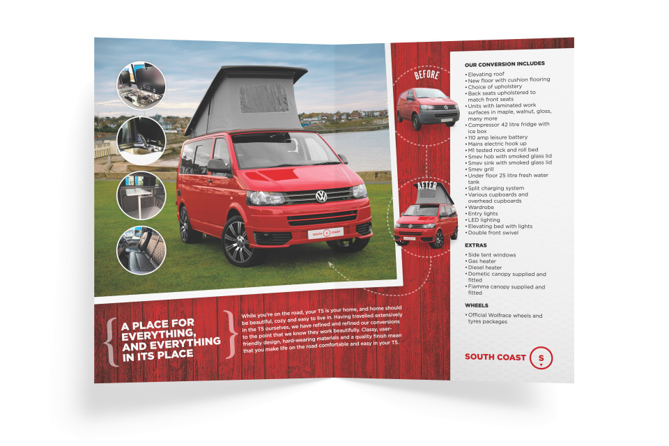 South Coast Campervans brochure